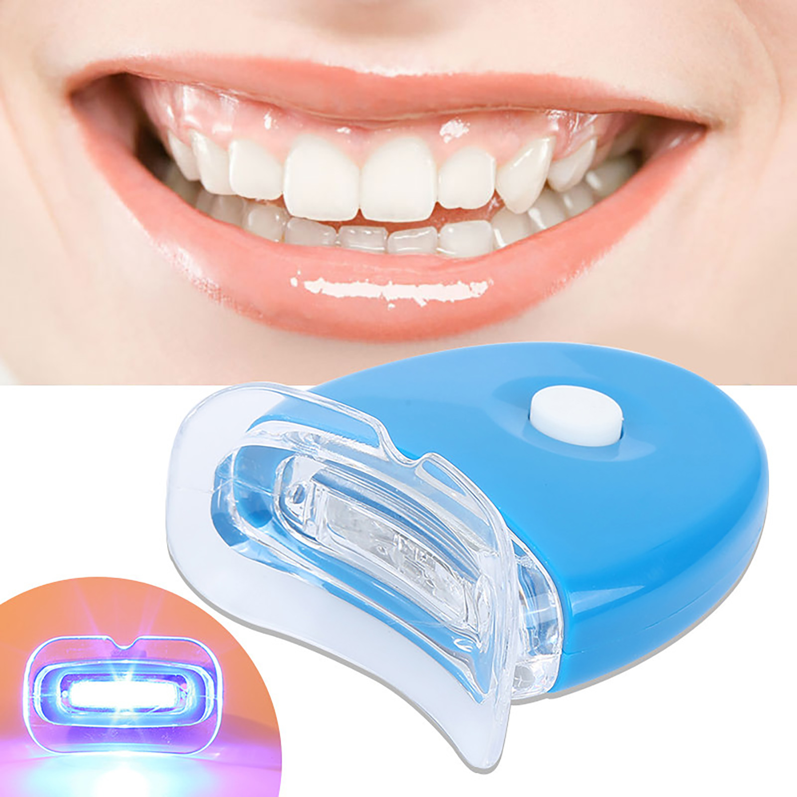 Teeth Whitening Pens - Acelerador de blanqueamiento dental, luz de