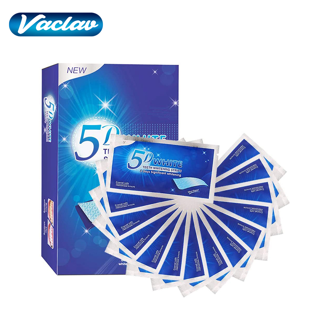 Teeth Whitening Near Me - Tiras Blanqueadoras de Dientes 5D, Gel